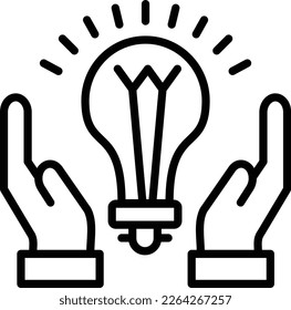 Ideology Line Vector Icon Design