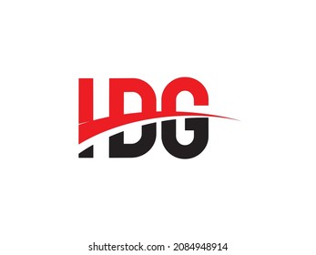 IDG Letter Initial Logo Design Vector Illustration
