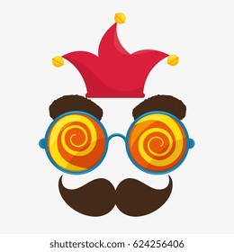 idiot mask crazy icon