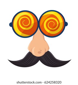 idiot mask crazy icon