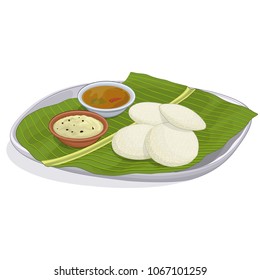 Idli Sambar Vector