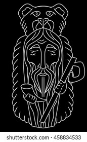 The idol of Veles.