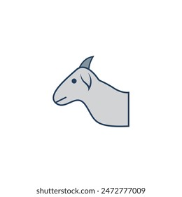 idul adha icon logo vector film icon illustration template design