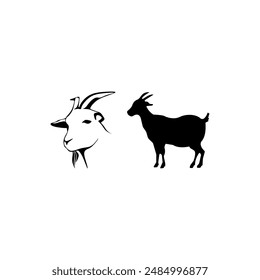 Idul adha kambing icon. Eid al adha goat icon
