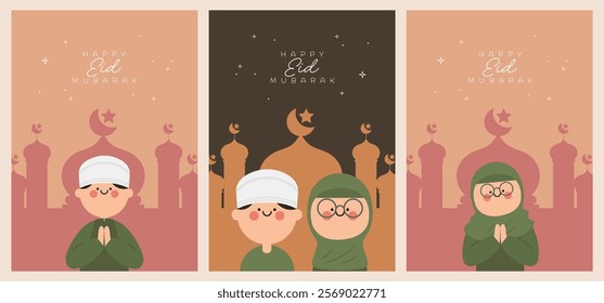 Idul Fitri Ramadan Kareem Islamic greeting card template for wallpaper design, poster, and media banner. Islamic background for Ramadan.