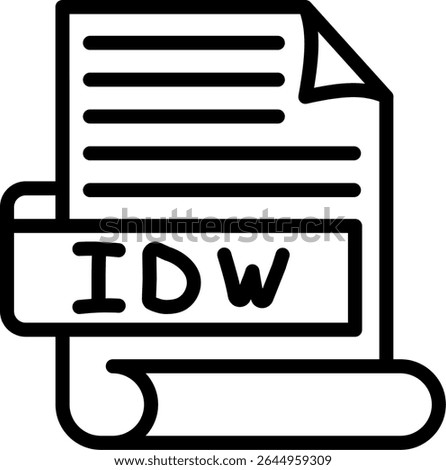 IDW Inventor drawing file for Autodesk