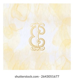 IE, EI, logo IE, Lettre IE, Monogramme IE, Logo pour Mariage, monogramme pour Mariage, Mariage Monogramme, Logo Mariage, Logo Design, Monogramme Vintage