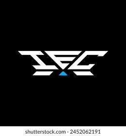 IEC letter logo vector design, IEC simple and modern logo. IEC luxurious alphabet design  