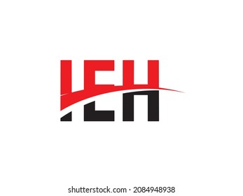 IEH Letter Initial Logo Design Vector Illustration