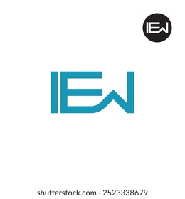 IEW Logo Letter Monogram Design