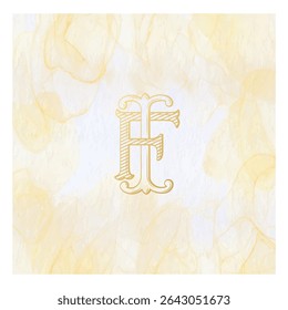 IF, FI, logotipo IF, Letra IF, Monograma IF, Logotipo para Boda, monograma para Boda, Monograma de Boda, Logotipo de Boda, Diseño de logotipo, Monograma Antiguas