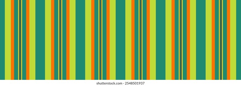 Fondo de Vector de textura Iffect, podio sin patrón de rayas. Vertical de tela de líneas textiles de mantel en paleta de colores verde azulado y lima.