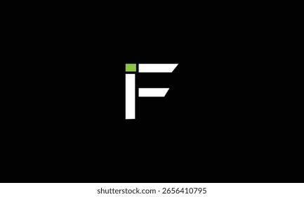 IF, FI, F, I, I, F, abstracto, letras, logotipo, monograma, estilo, símbolos, ambiciones, iconos, 

