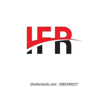 IFR Letter Initial Logo Design Vector Illustration