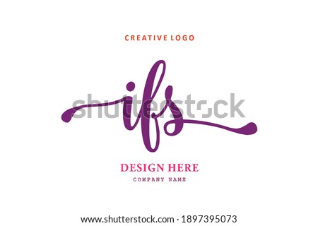 IFS lettering logo is simple, easy to understand and authoritative