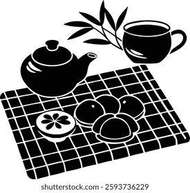 Iftar with Dates, Tea, and Desserts
