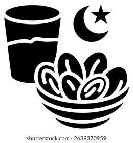 Iftar Icon Element For Design
