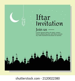 Iftar Invitation Social Media Post