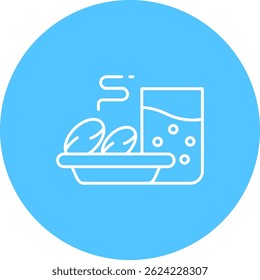 Iftar Line vector Icon Design