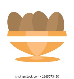 Iftar-Mehl ramadan arabische islamische Feier Vektorillustration Illustration Tonsymbol