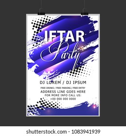 Iftar Party Flyer.