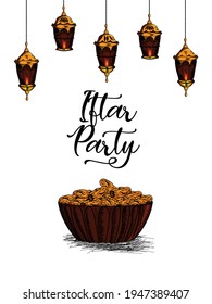 	
Volante o afiche del partido Iftar