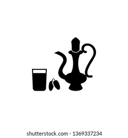 iftar time icon. Element of ramadan icon. Premium quality graphic design icon. Signs and symbols collection icon for websites, web design