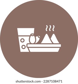 Iftar vector icon. Can be used for printing, mobile and web applications.