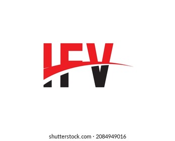 IFV Letter Initial Logo Design Vector Illustration