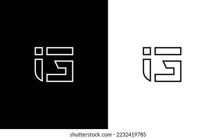 IG i g plantilla de icono de alfabeto creativo diseño de logotipo de letra moderna