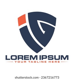 Diseño del logotipo de la carta IG