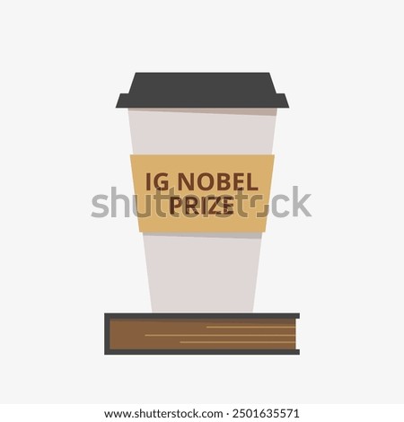Ig Nobel Prize illustration. Vector 