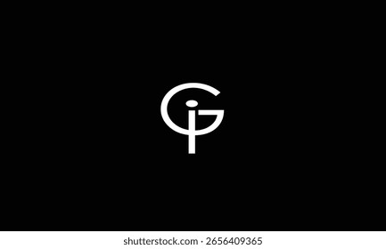 IG, GI, G, I, I, G, abstracto, letras, logotipo, monograma, estilo, símbolos, ambiciones, iconos, 
