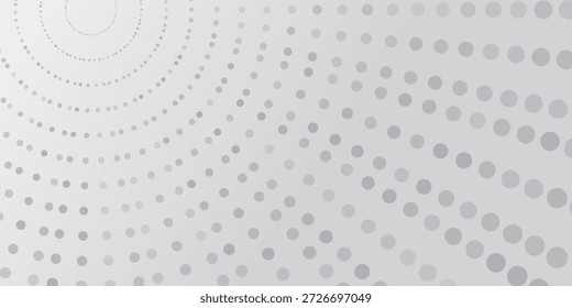 Fondo Abstractas ligero con patrón de puntos de semitono radial