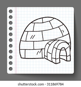 Igloo doodle