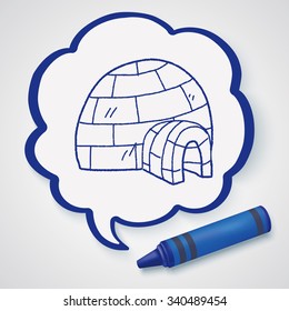 Igloo doodle