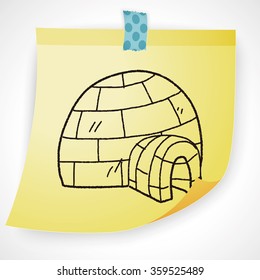 Igloo doodle