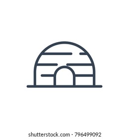 igloo house icon