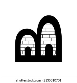 Igloo House Logo With Letter B