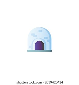 Igloo Icon Isolated On White Background
