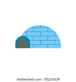 igloo icon isolated vector illustration on white transparent background