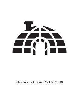 Igloo icon. Trendy Igloo logo concept on white background from Winter collection. Suitable for use on web apps, mobile apps and print media.