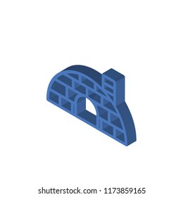 Igloo isometric left top view 3D icon