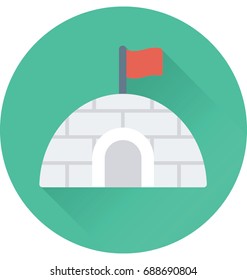 
Igloo Vector Icon 
