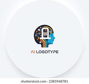 Ignite innovation in your brand with our AI-themed logotypes. Explore the future of design in our diverse and dynamic collection!