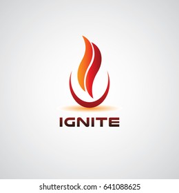 Ignite Logo Design Symbol Icon