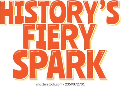 Ignite the past with this dynamic lettering design inspired by the fiery history of the Mexican Revolution.