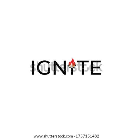 ignite word vector minimalist design