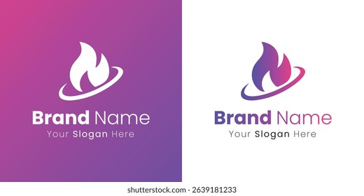 Ignite Your Brand Creative Logo Design Showcasing Innovative Branding and Graphic Excellence