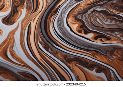 Ignited chaos abstract marble in vector illustration